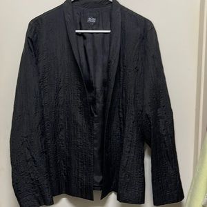 Eileen Fisher silk blazer